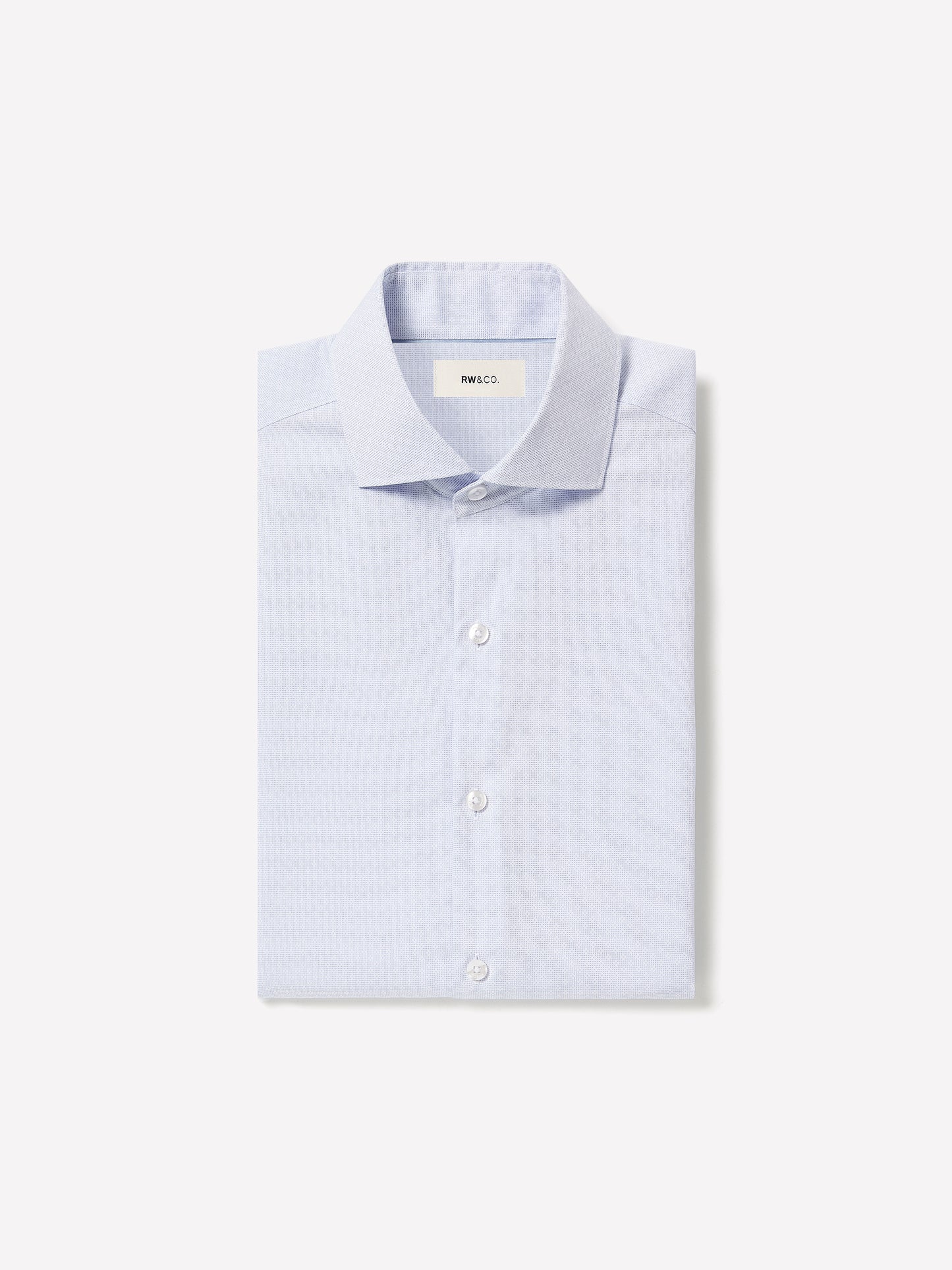 Slim Fit Dotted Dress Shirt