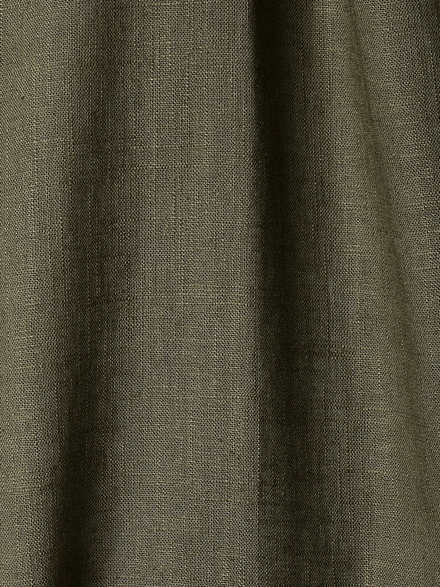 Woven Linen Blend Halter Top with Pleats