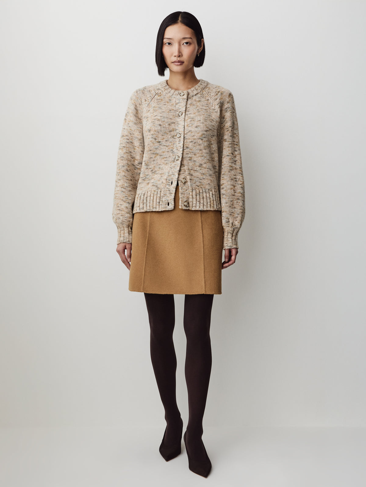 Brown Opaque Tights