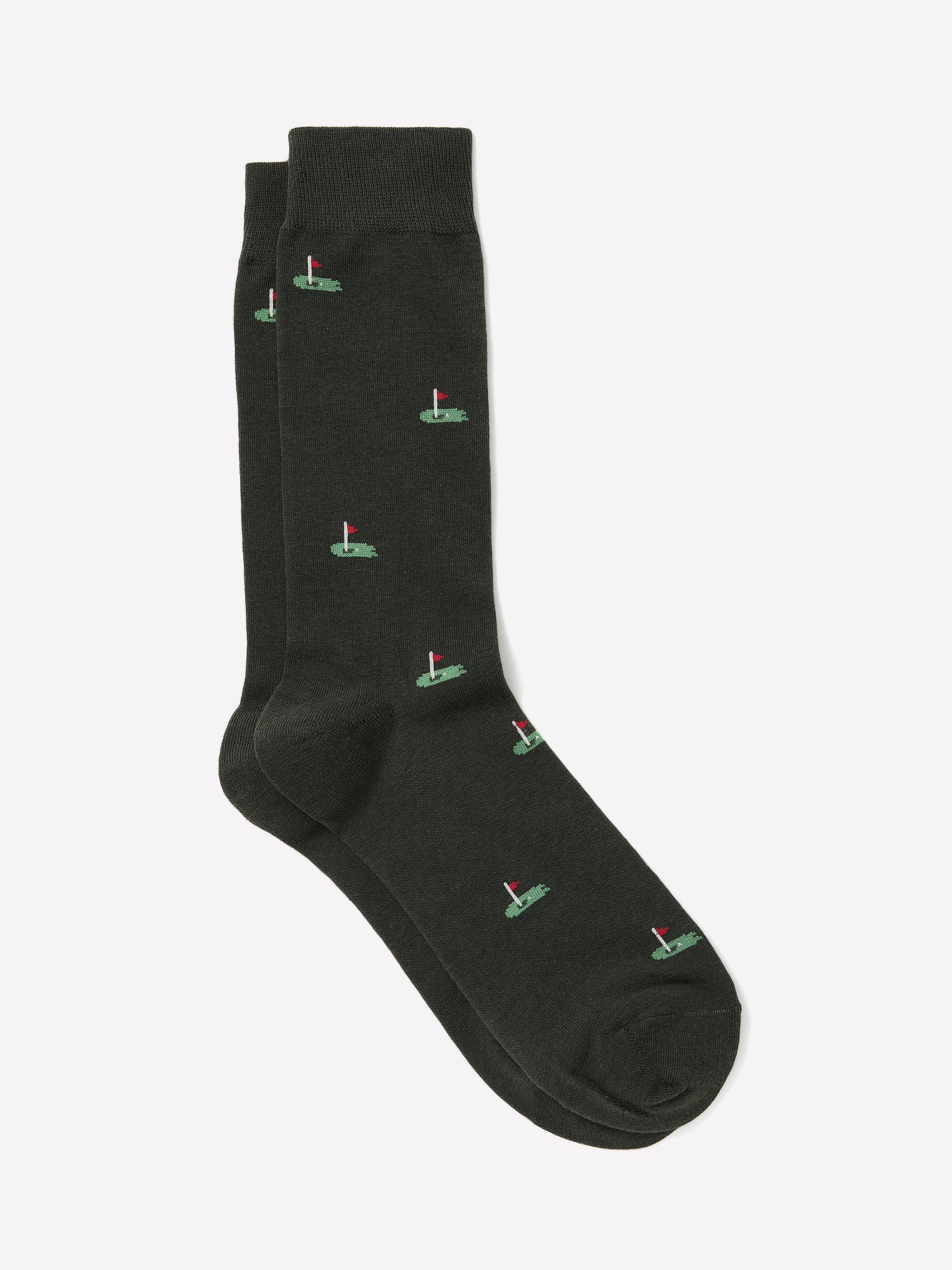 Men's Knit Golf Socks Cotton Blend