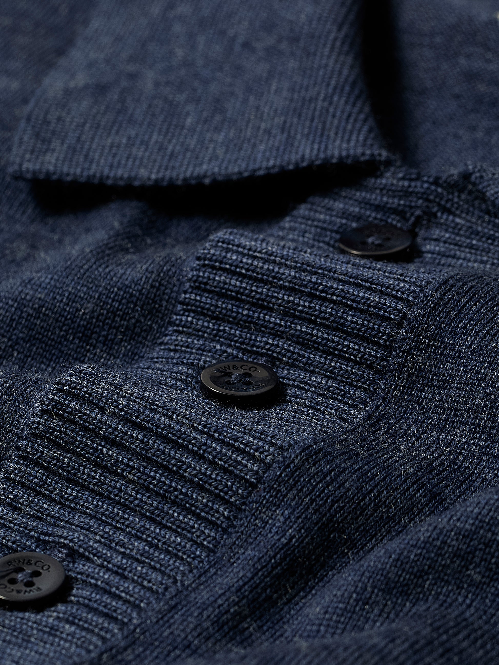 Merino Wool Polo Sweater Short Sleeve