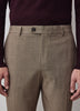 Slim Fit Wool Blend Prince of Wales Pant