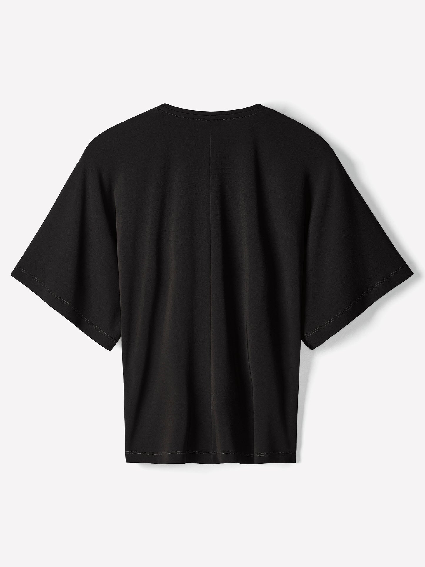 Knit Blouse High Twist Dolman Sleeve