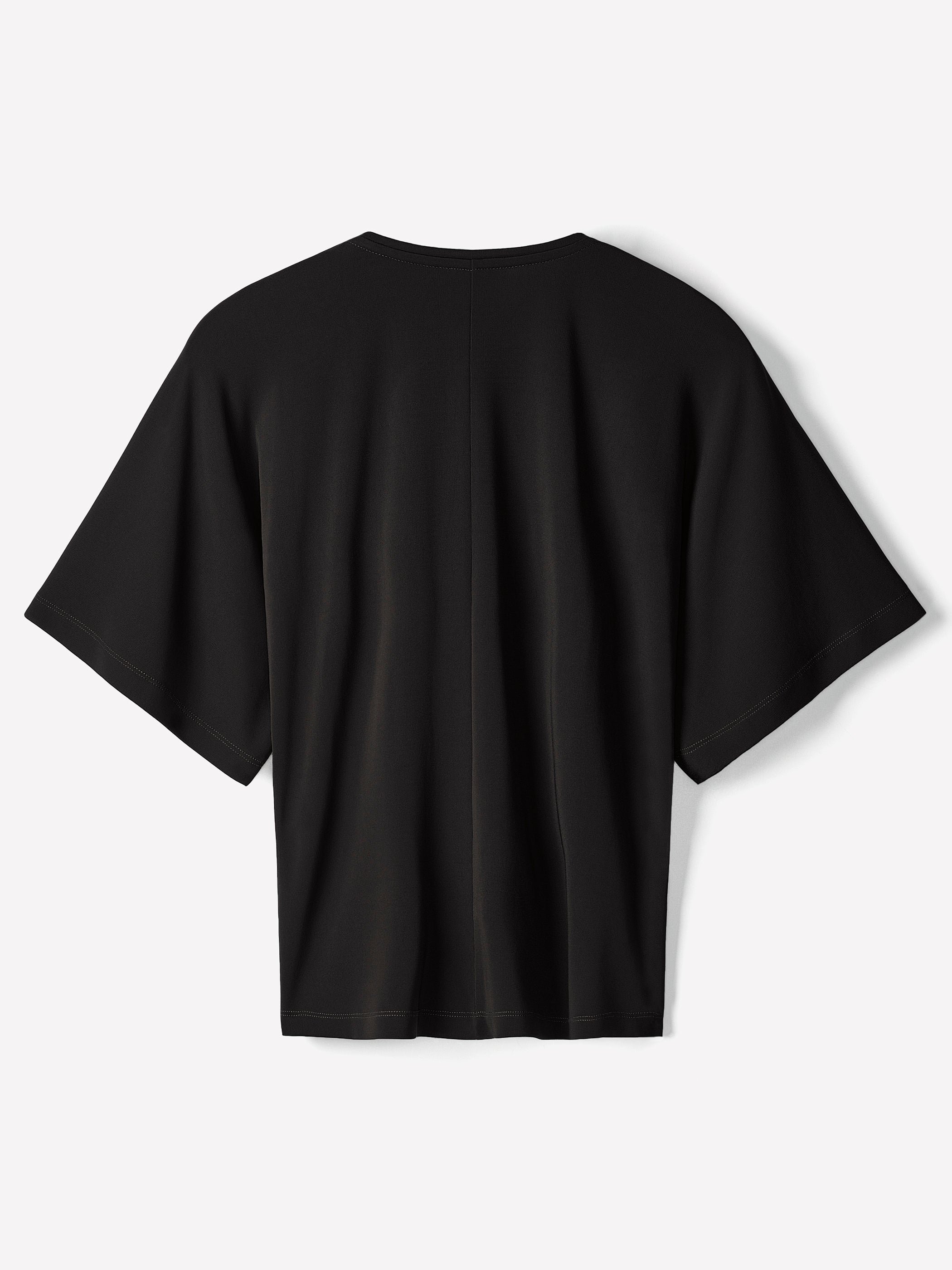 Knit Blouse High Twist Dolman Sleeve