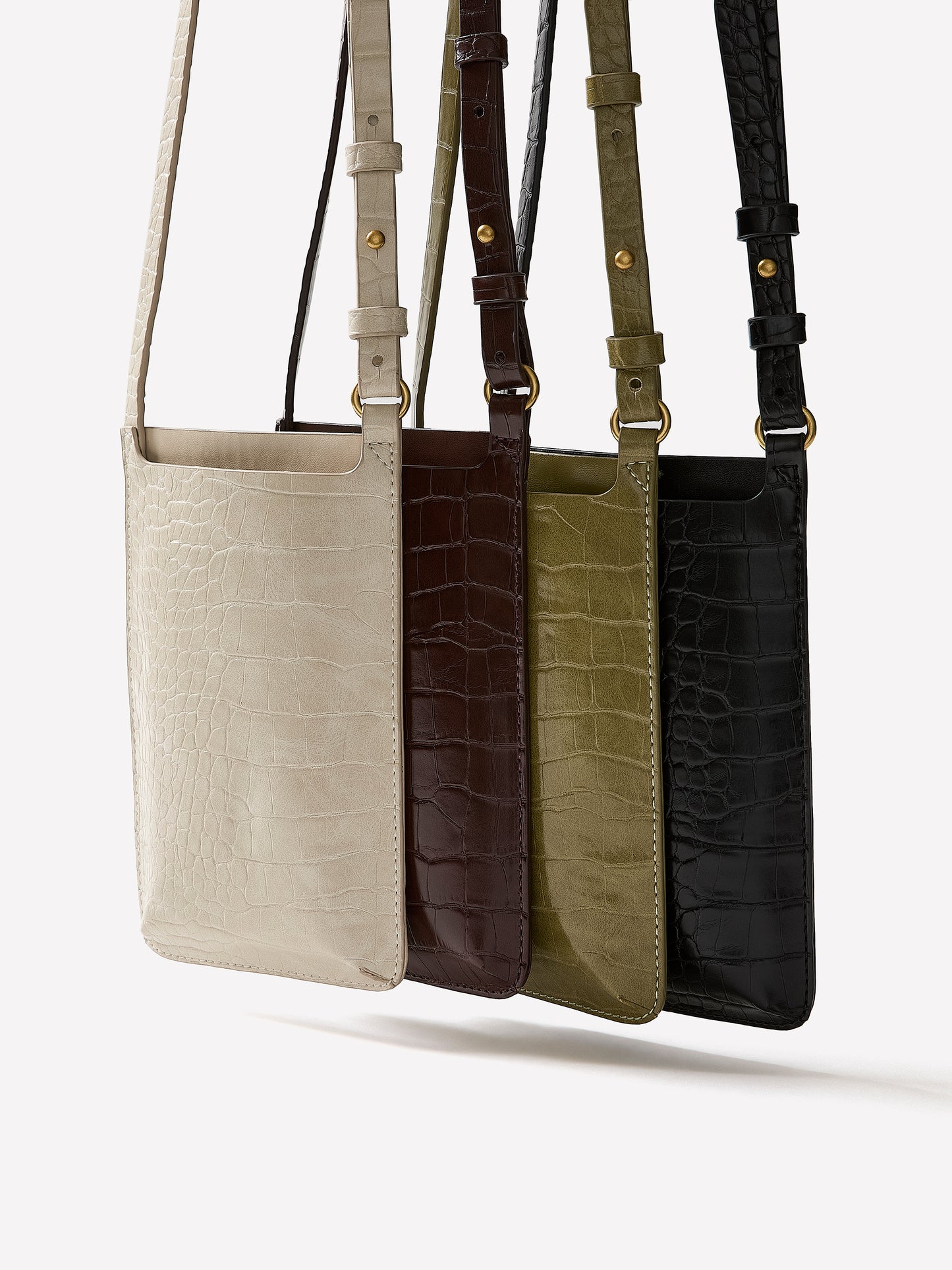 Tote Handbag Polyurethane Minimalist Phone Sling