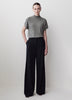 Ultra Wide High Rise Stretch Woven Pant