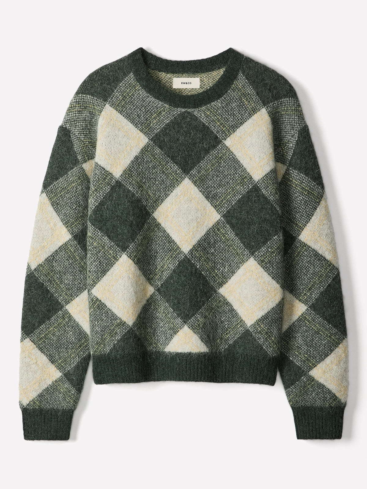 Wool-Blend Crew-Neck Sweater