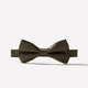 Woven Silk Wide Houndstooth Bow Tie