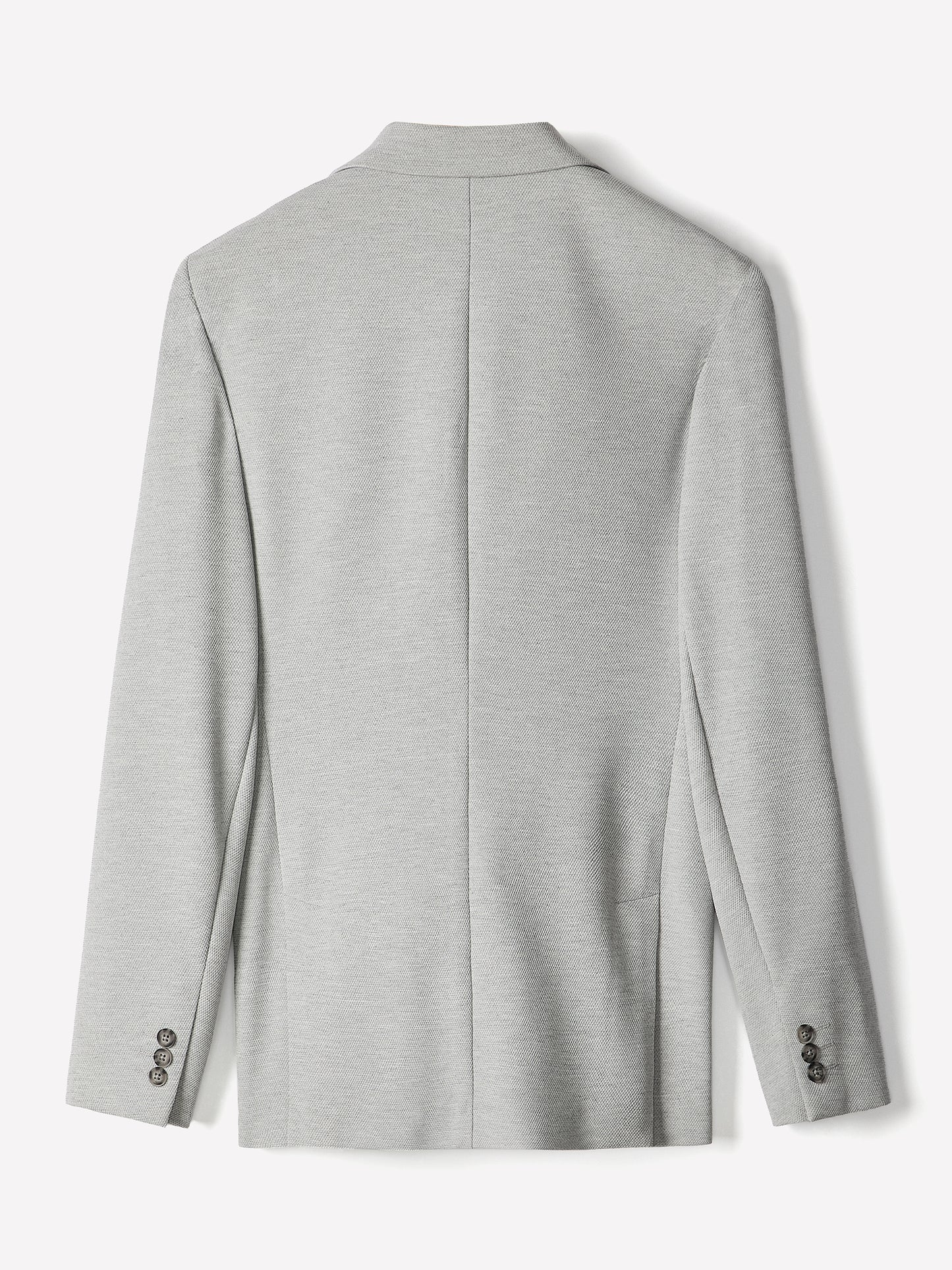 Slim Fit Knit Blazer