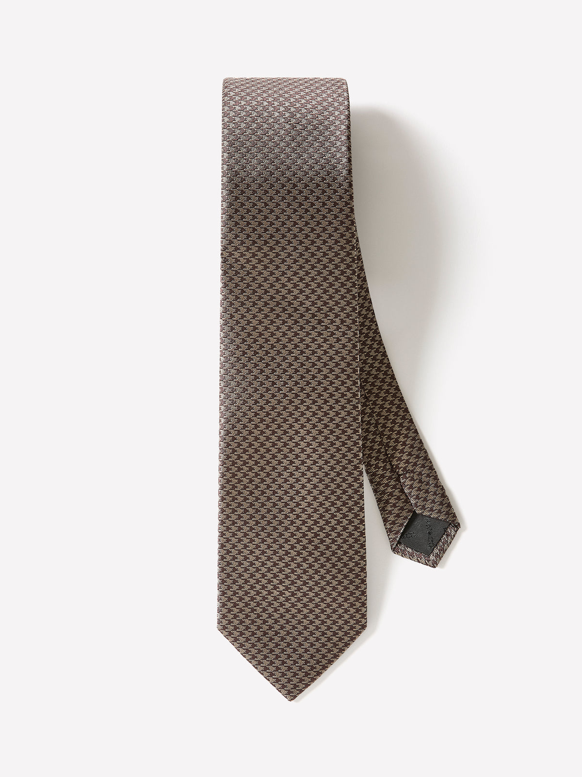 Woven Silk Houndstooth Tie