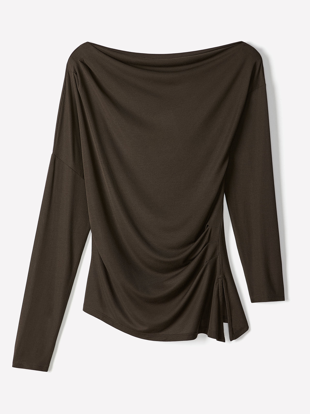 Off Shoulder Silk Blend Top