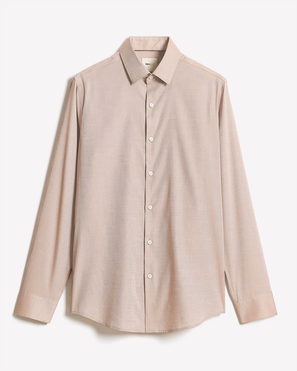 Slim-Fit Dobby Dress Shirt