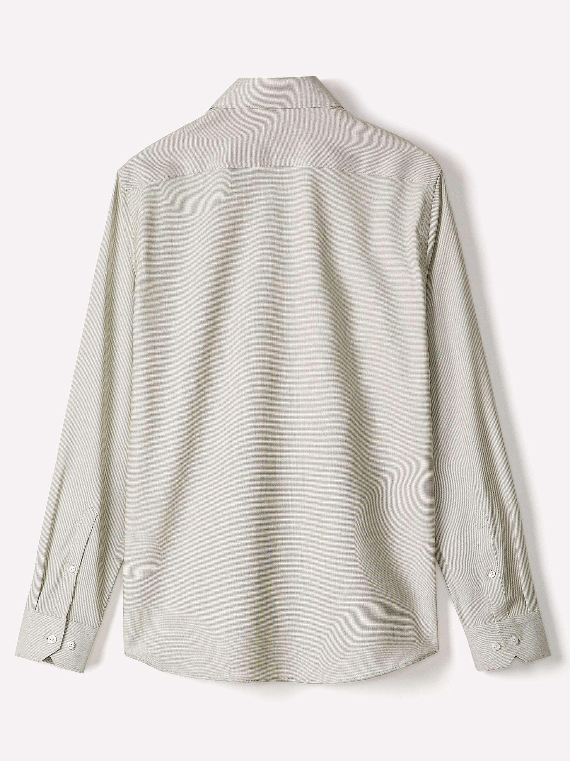 Tailored-Fit Two-Tone Dress Shirt