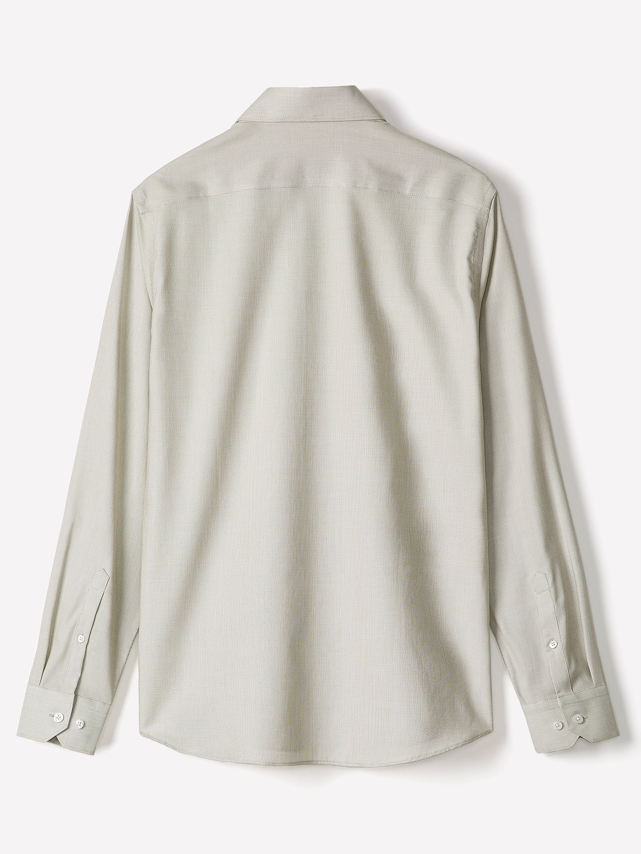 Tailored-Fit Two-Tone Dress Shirt