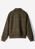 Plaid Wool-Blend Jacket