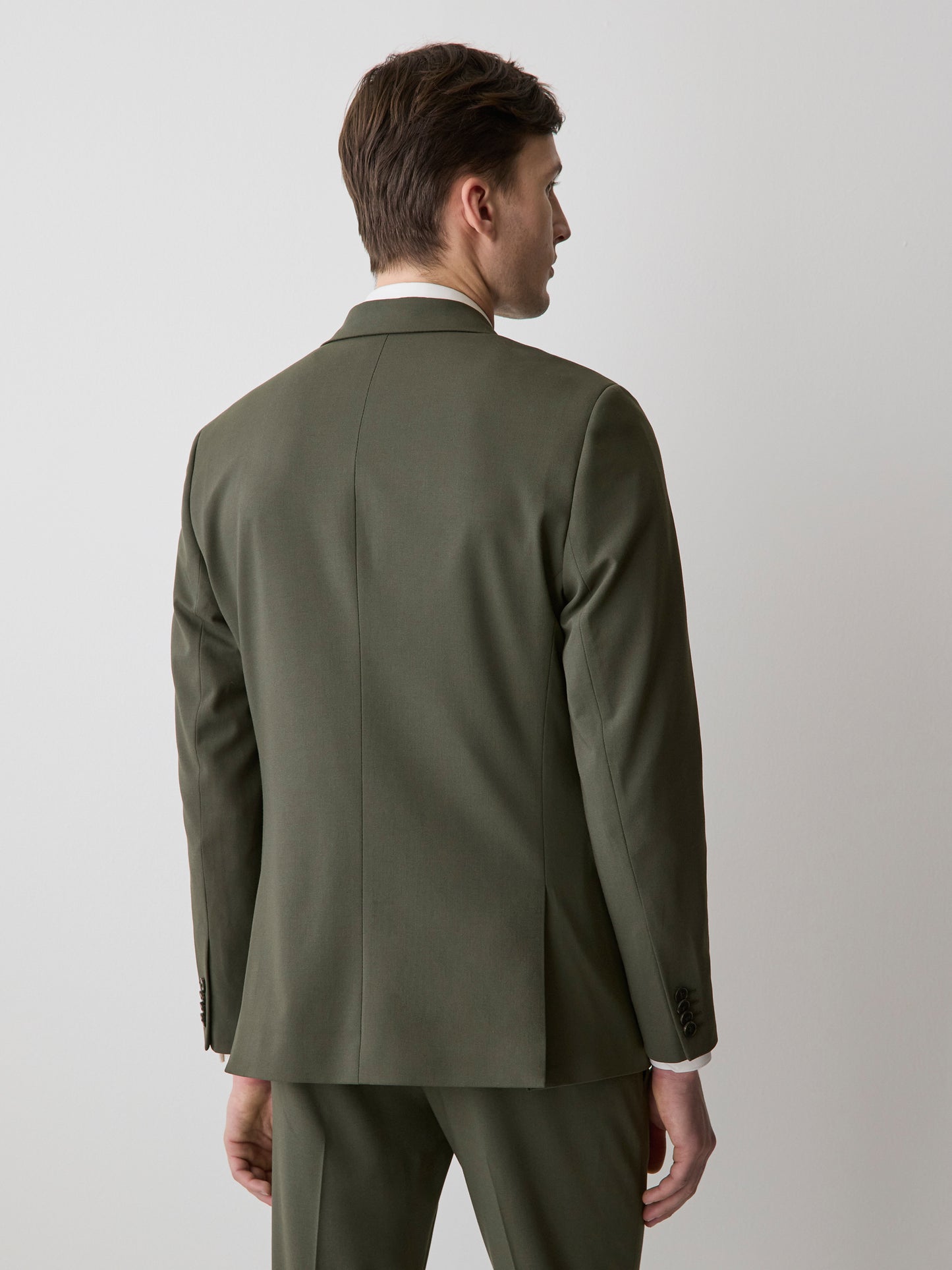 Slim Fit Dark Green Suit Blazer