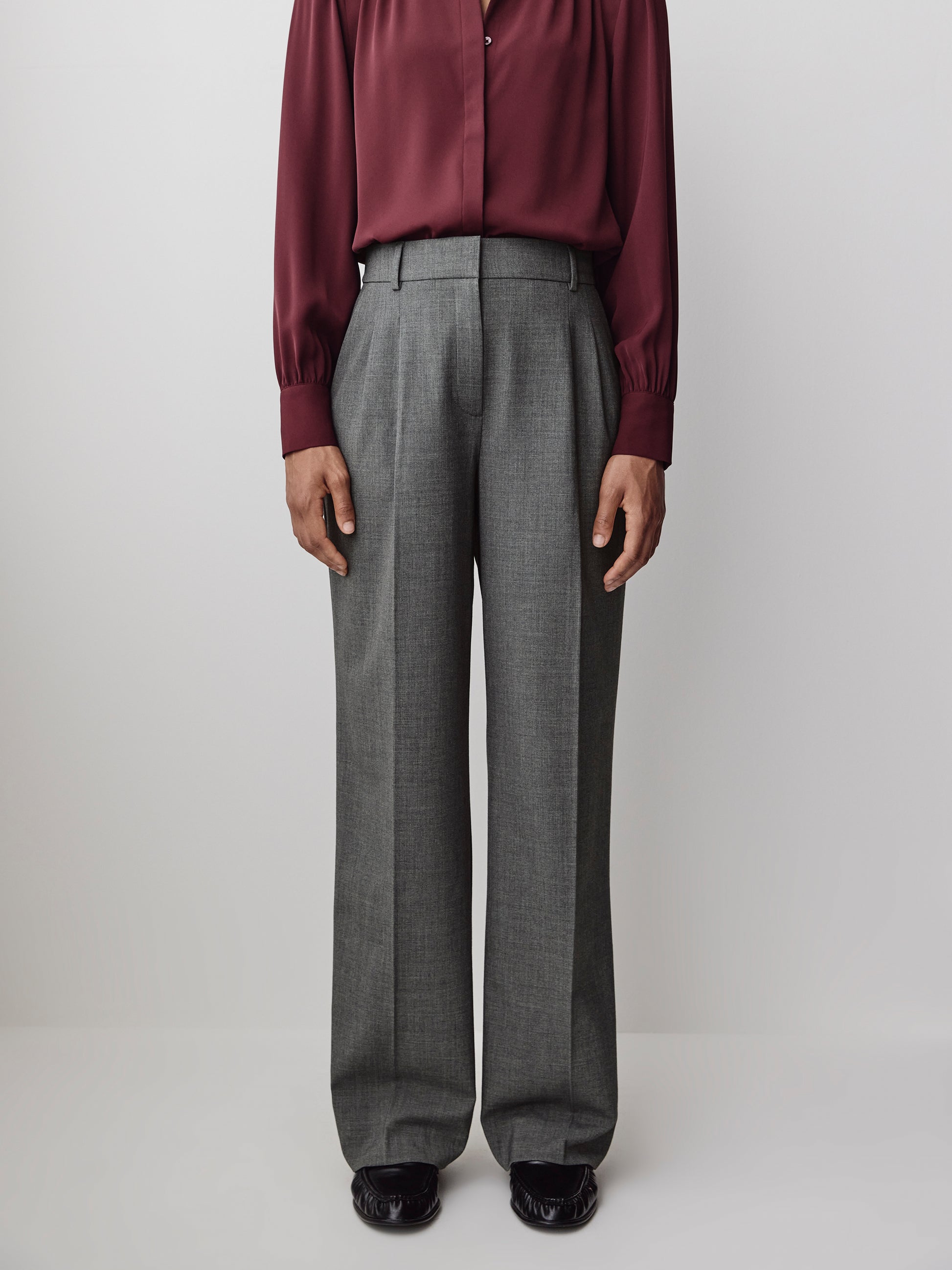 High-Rise Wide-Leg Pant
