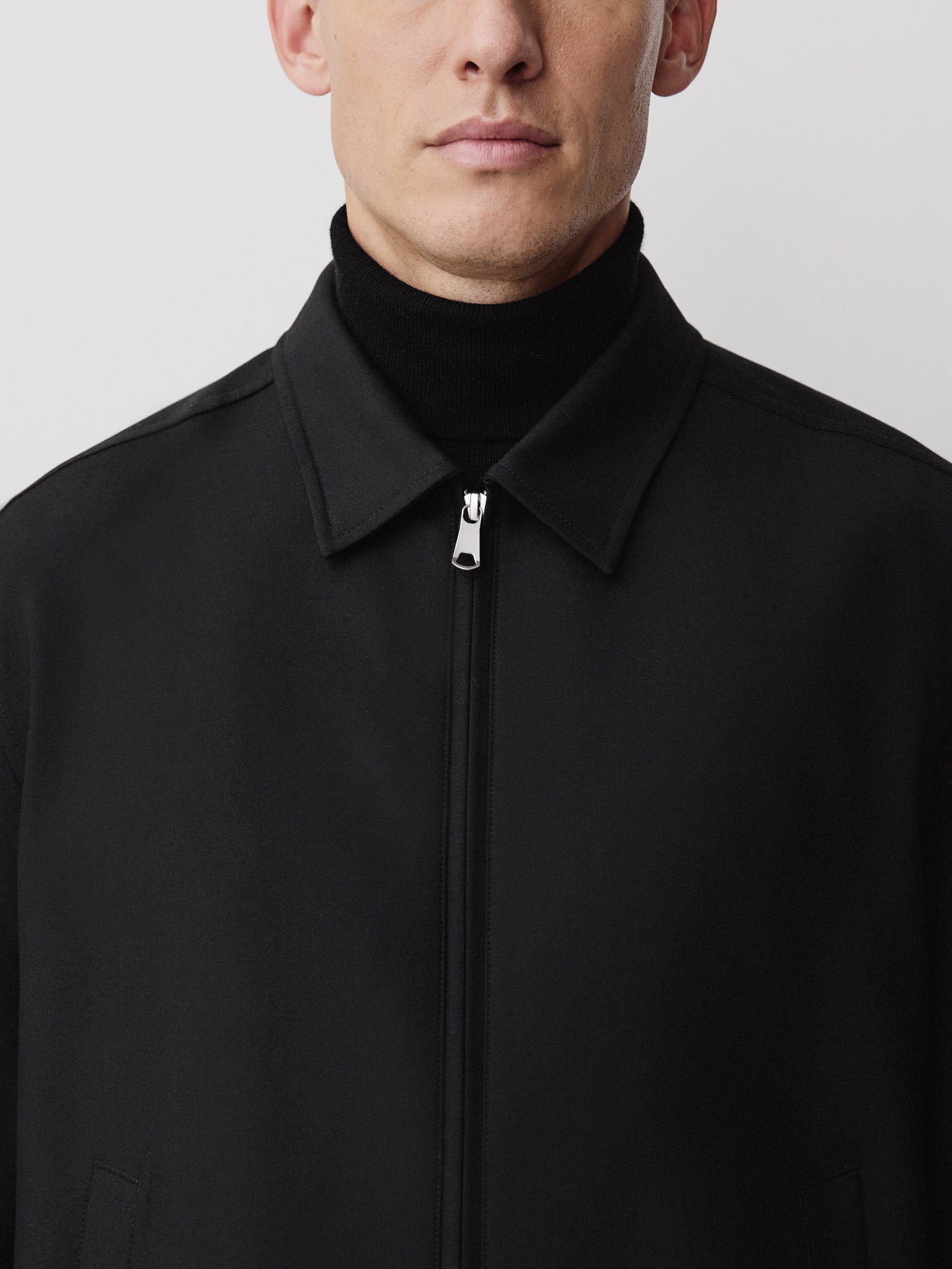Men's Wool Blend Classic Milkman Jacket