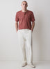 Short-Sleeve Henley T-Shirt