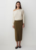 Long-Sleeve Off-the-Shoulder Merino-Wool Sweater
