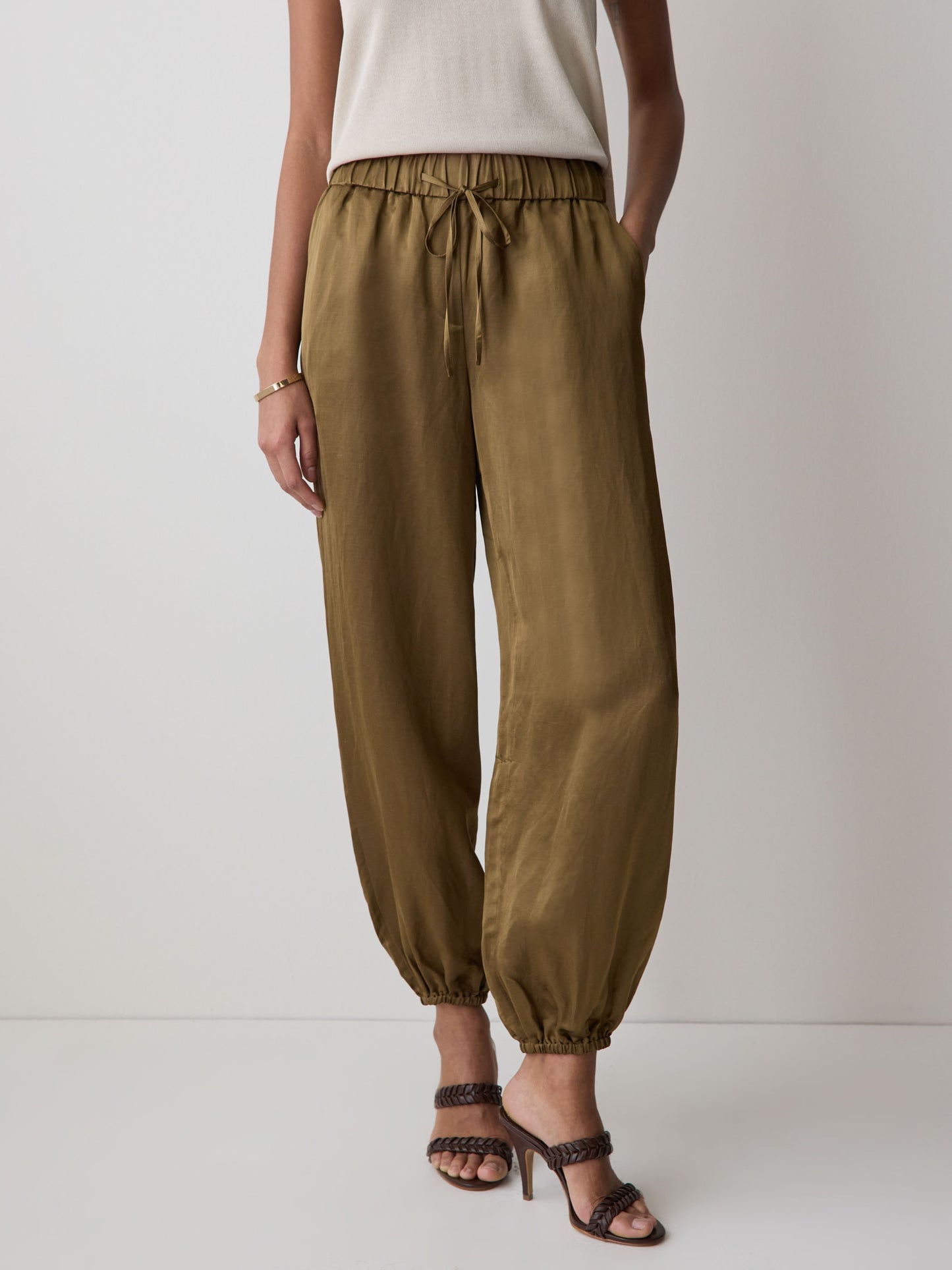 High-Rise Balloon-Leg Pant