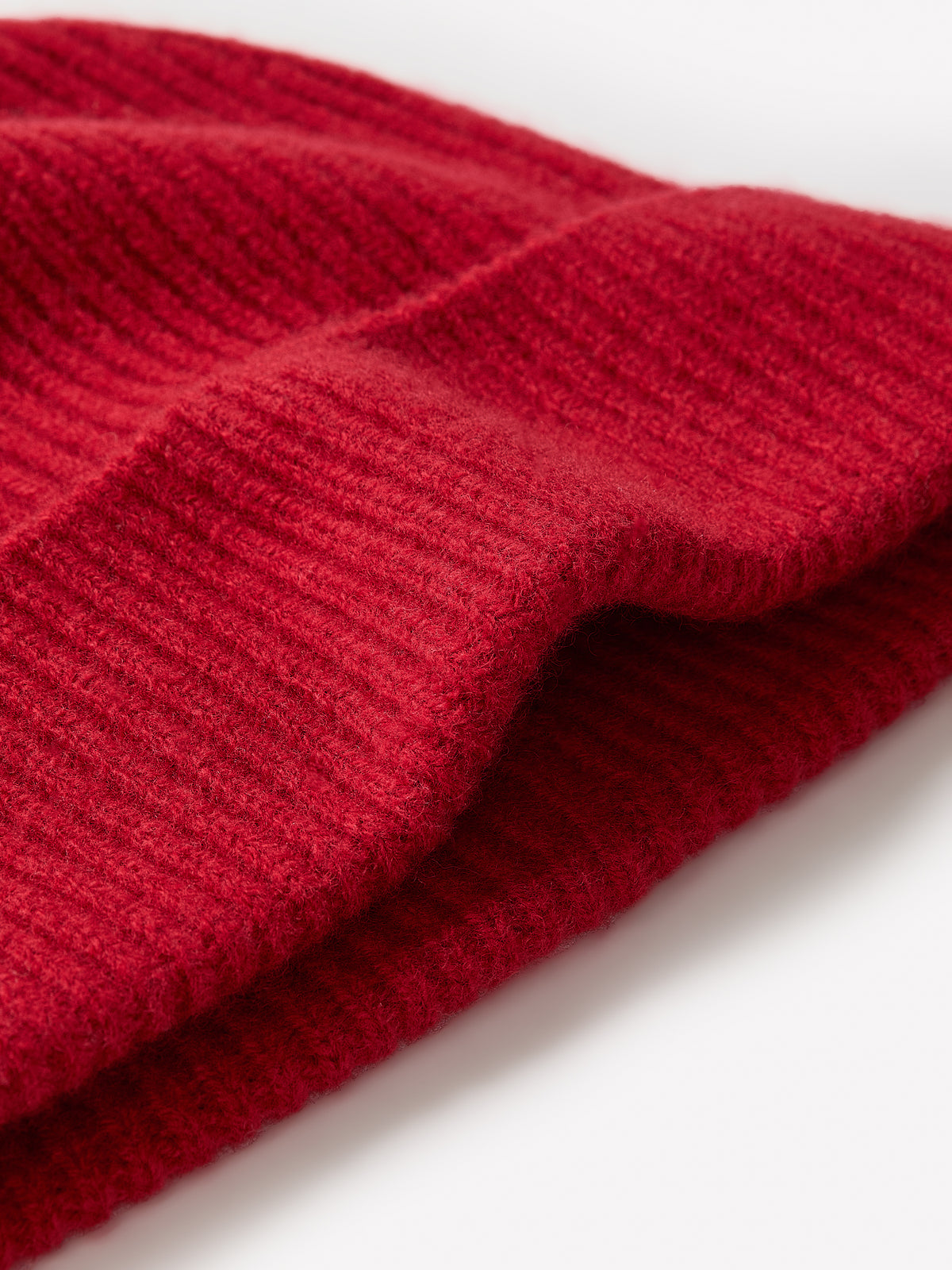 Men's Lambswool Knit Beanie Hat