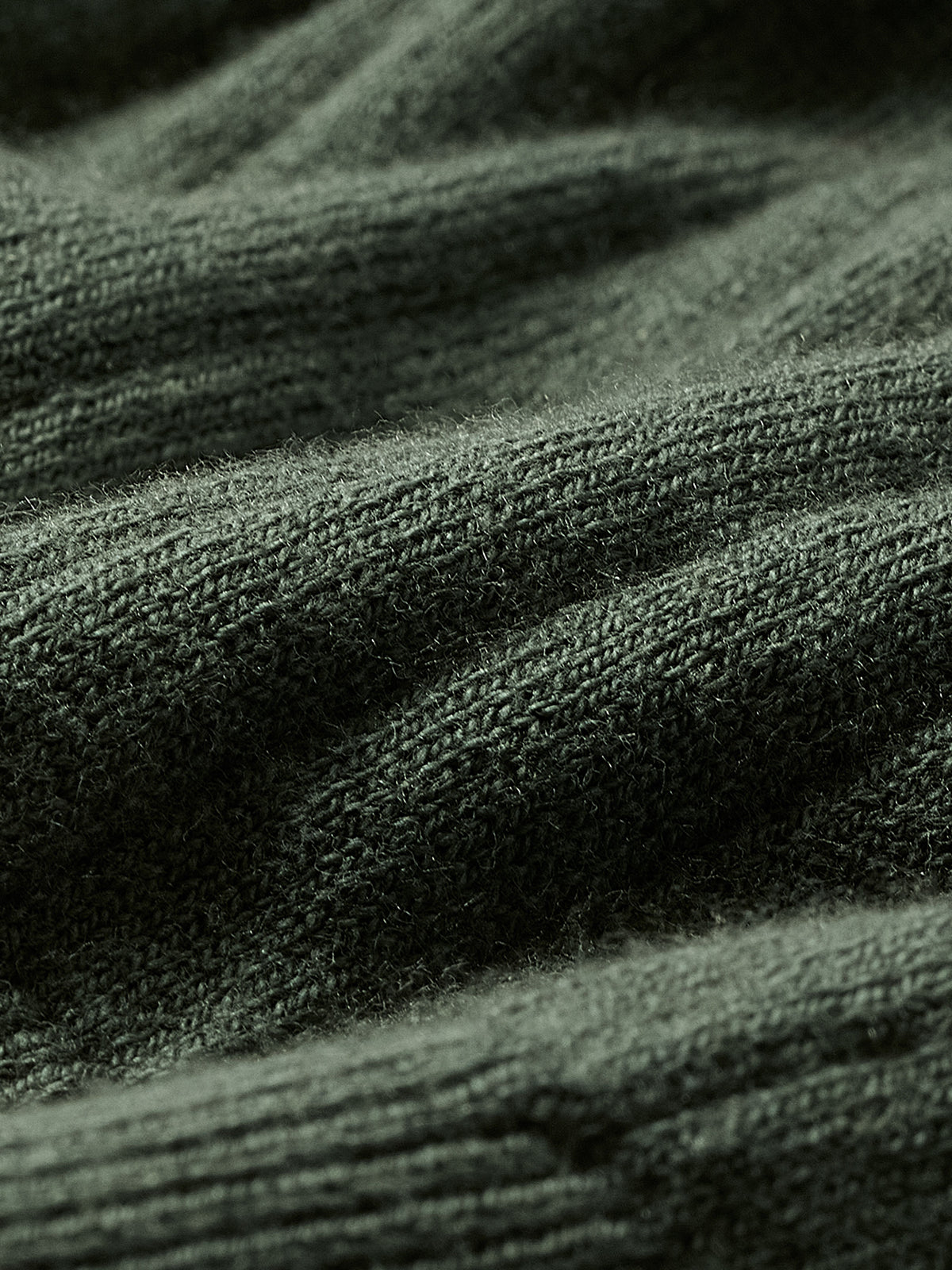 Long-Sleeve Sweater with Johnny Collar