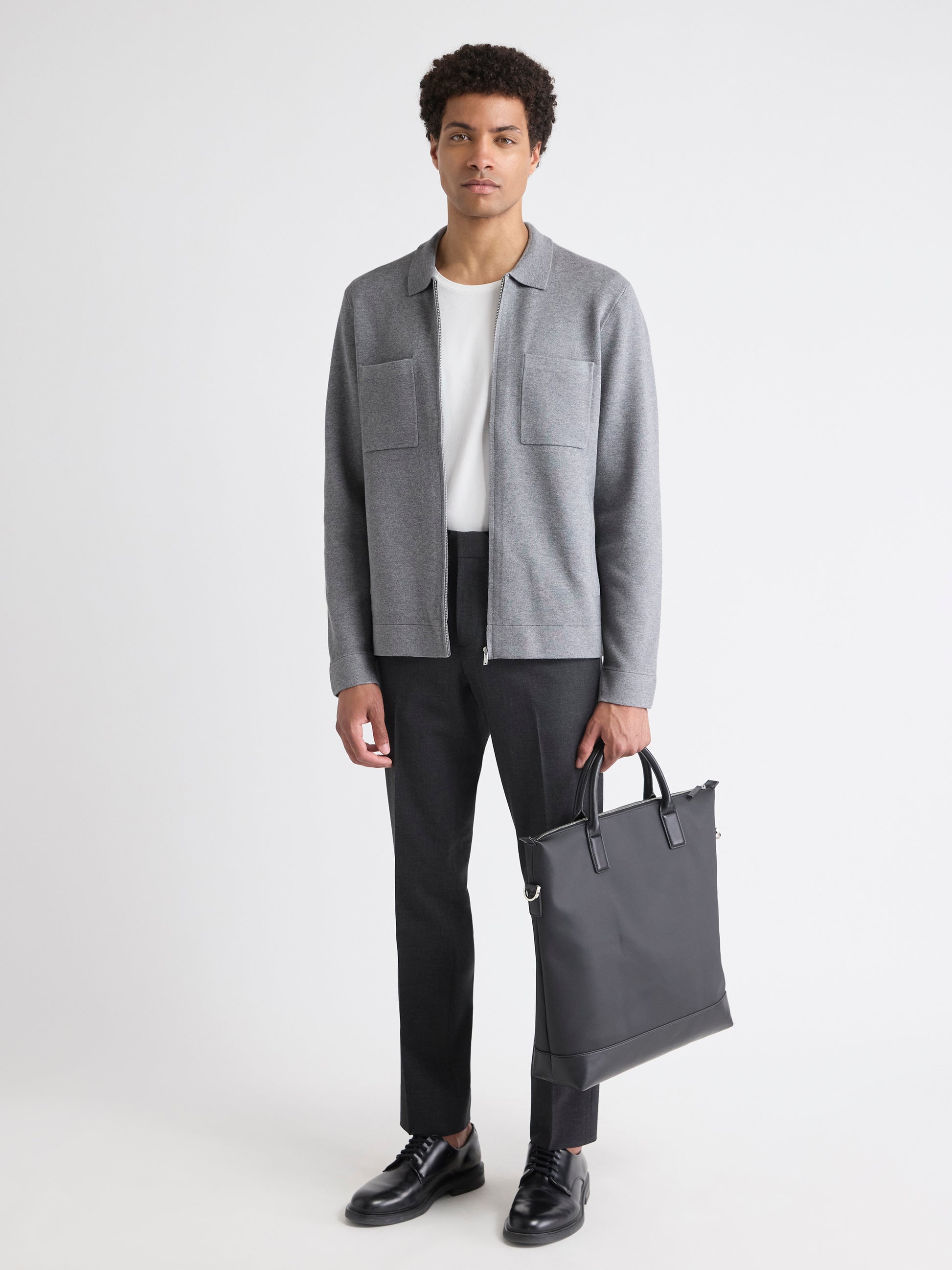 Zipped City Sweater Cardigan