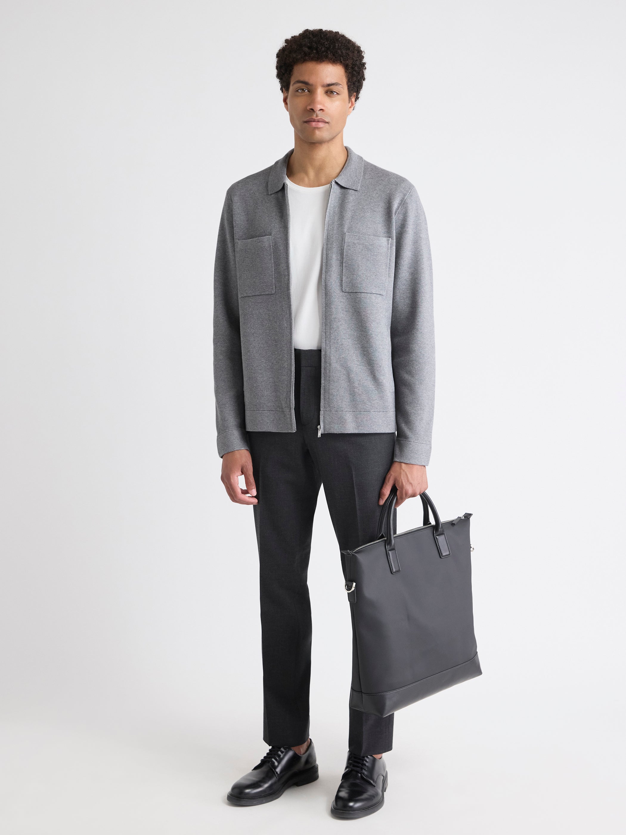 Zipped City Sweater Cardigan