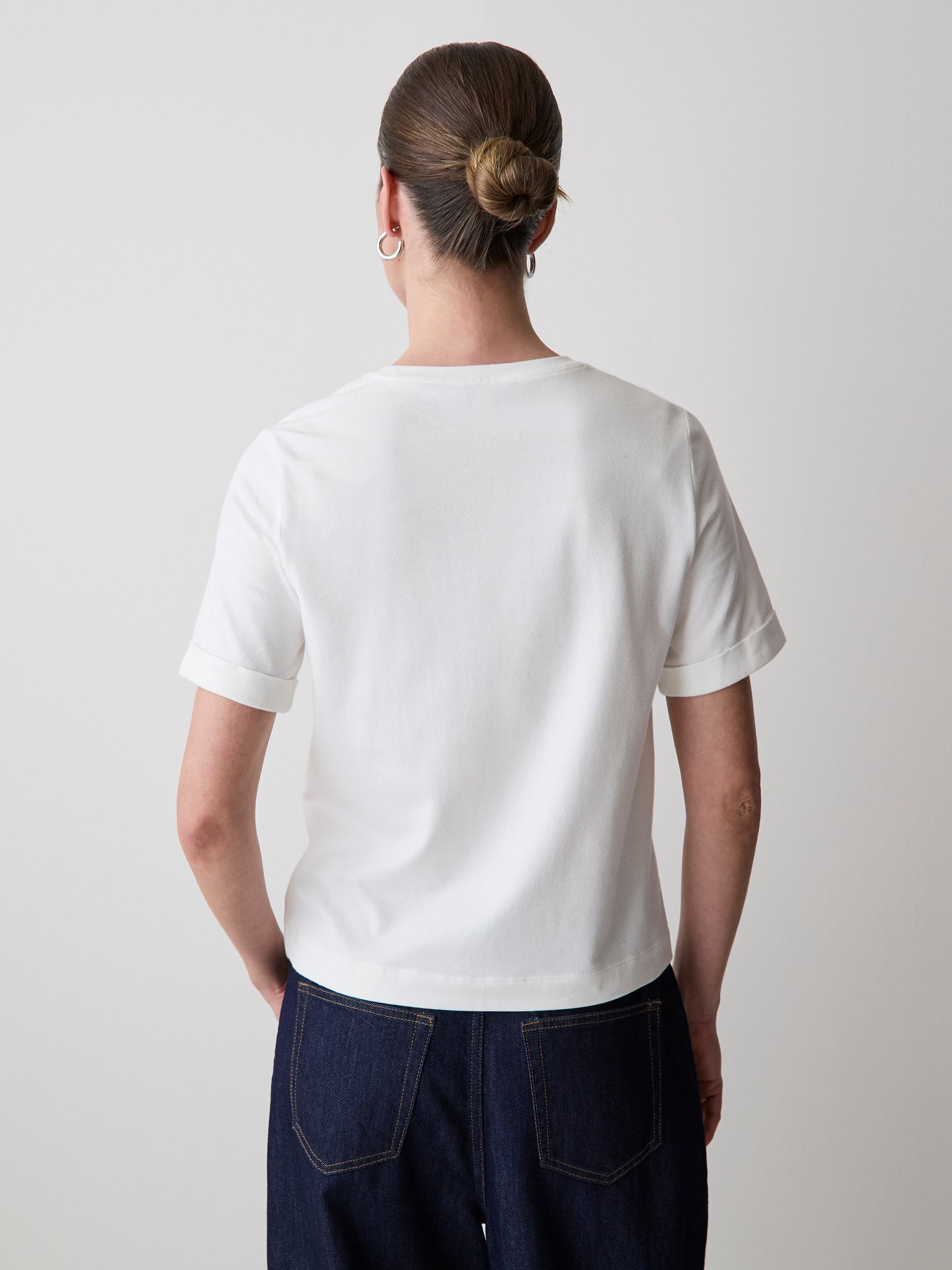 Organic Cotton Short-Sleeve Crew-Neck Tee