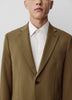 Tailored Burnt Moss Woven Blazer