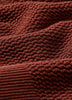 Textured Short-Sleeve Polo Sweater