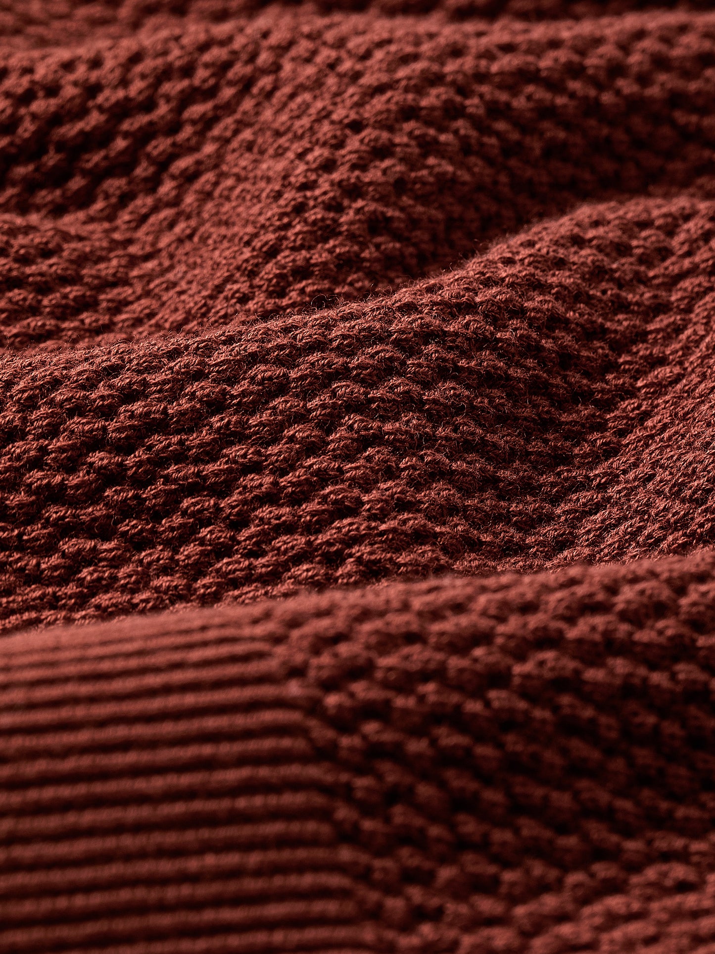 Textured Short-Sleeve Polo Sweater