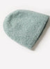 Ribbed Wool Blend Beanie Hat