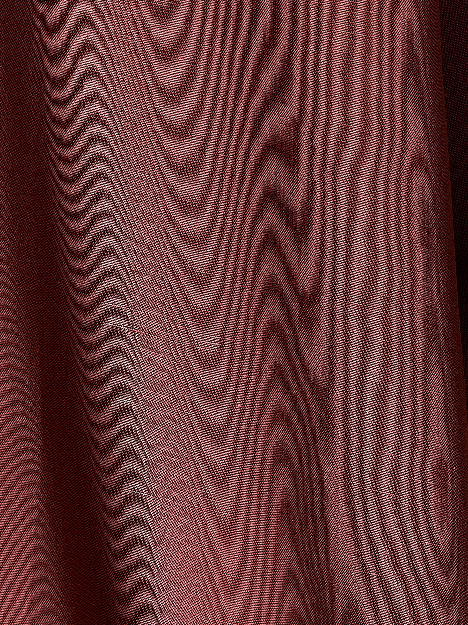 Short-Sleeve Blouse with Shirt Collar