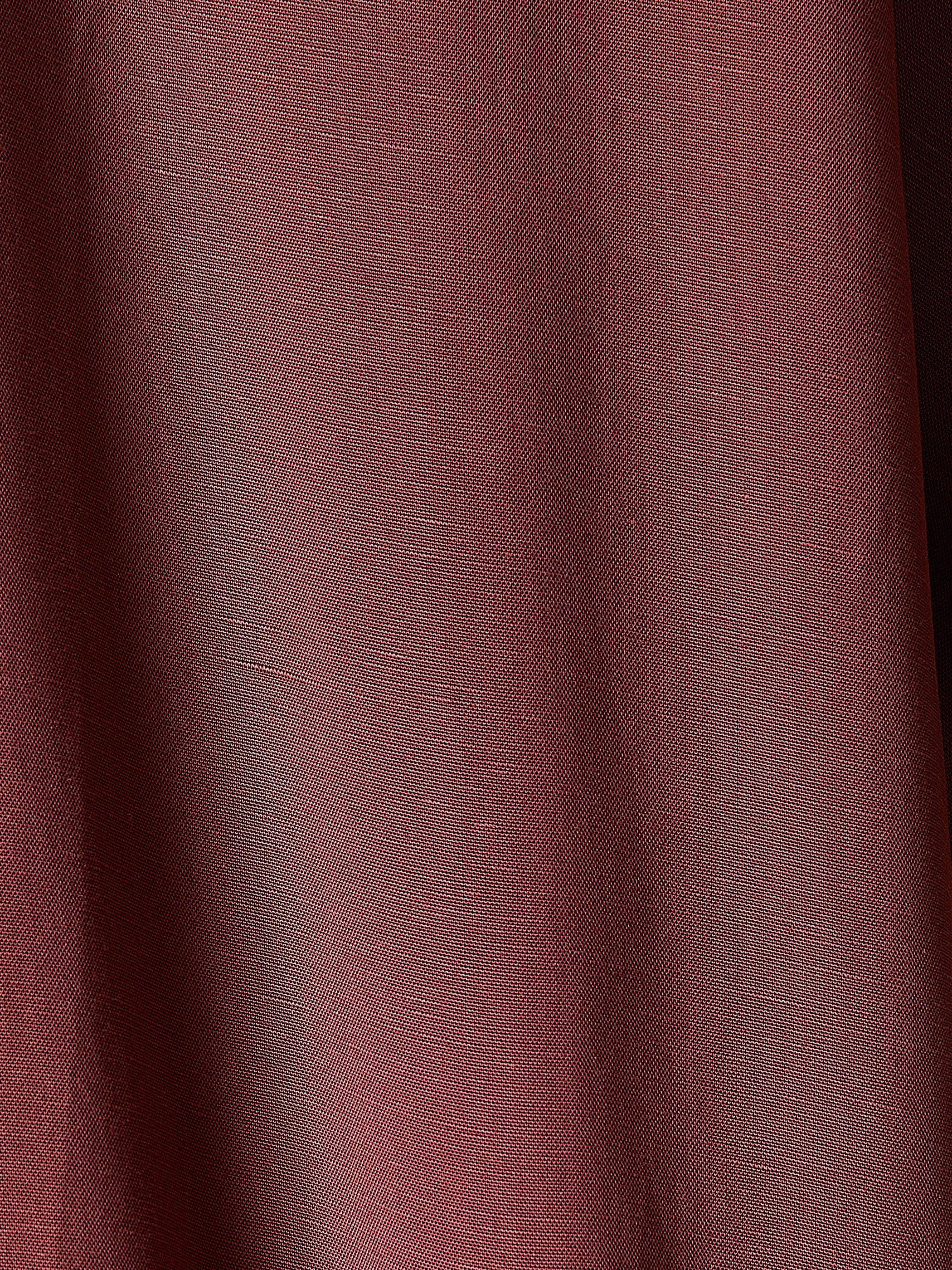 Short-Sleeve Blouse with Shirt Collar