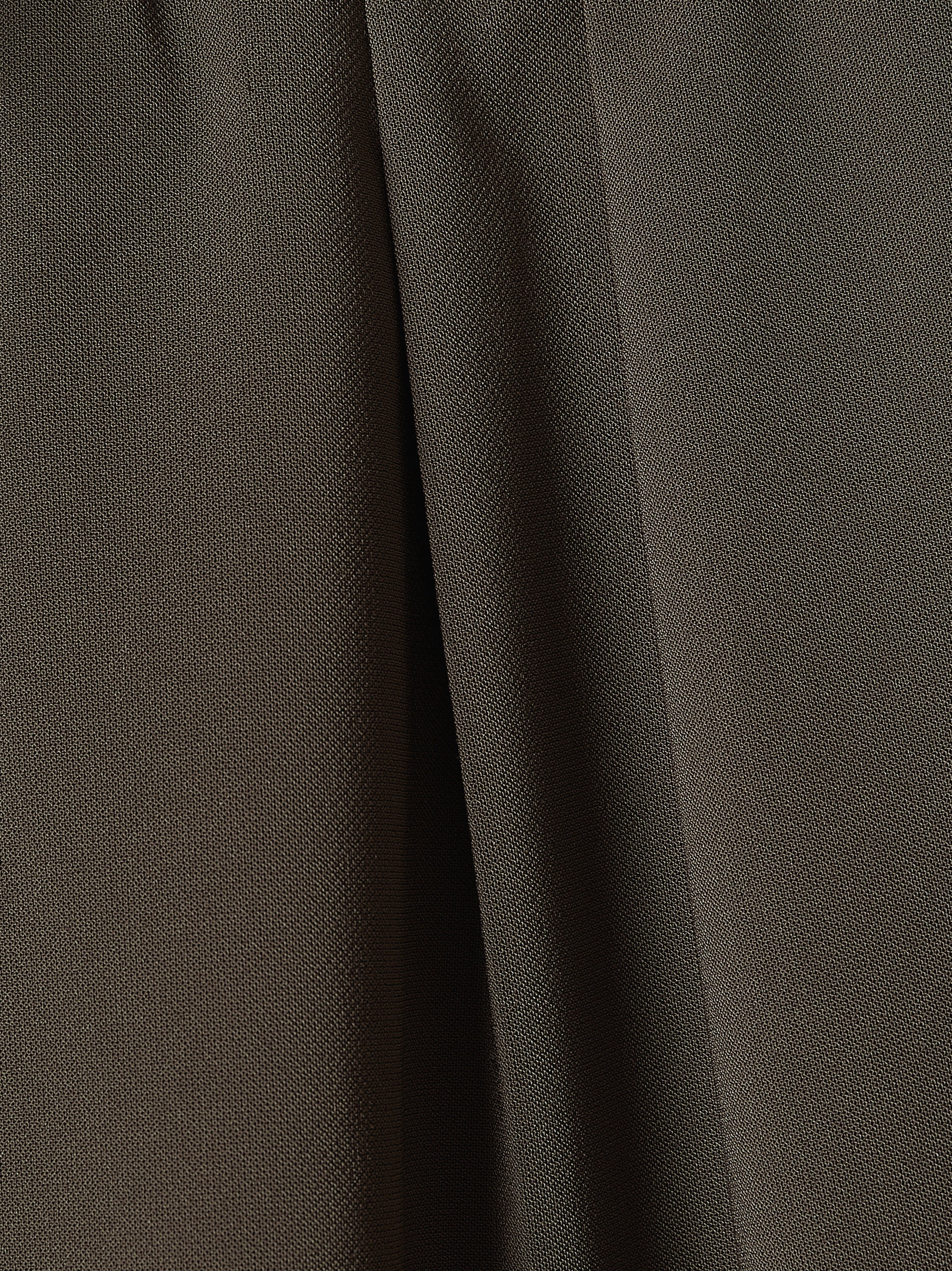 Pull-On Mid-Rise Wide-Leg Pant