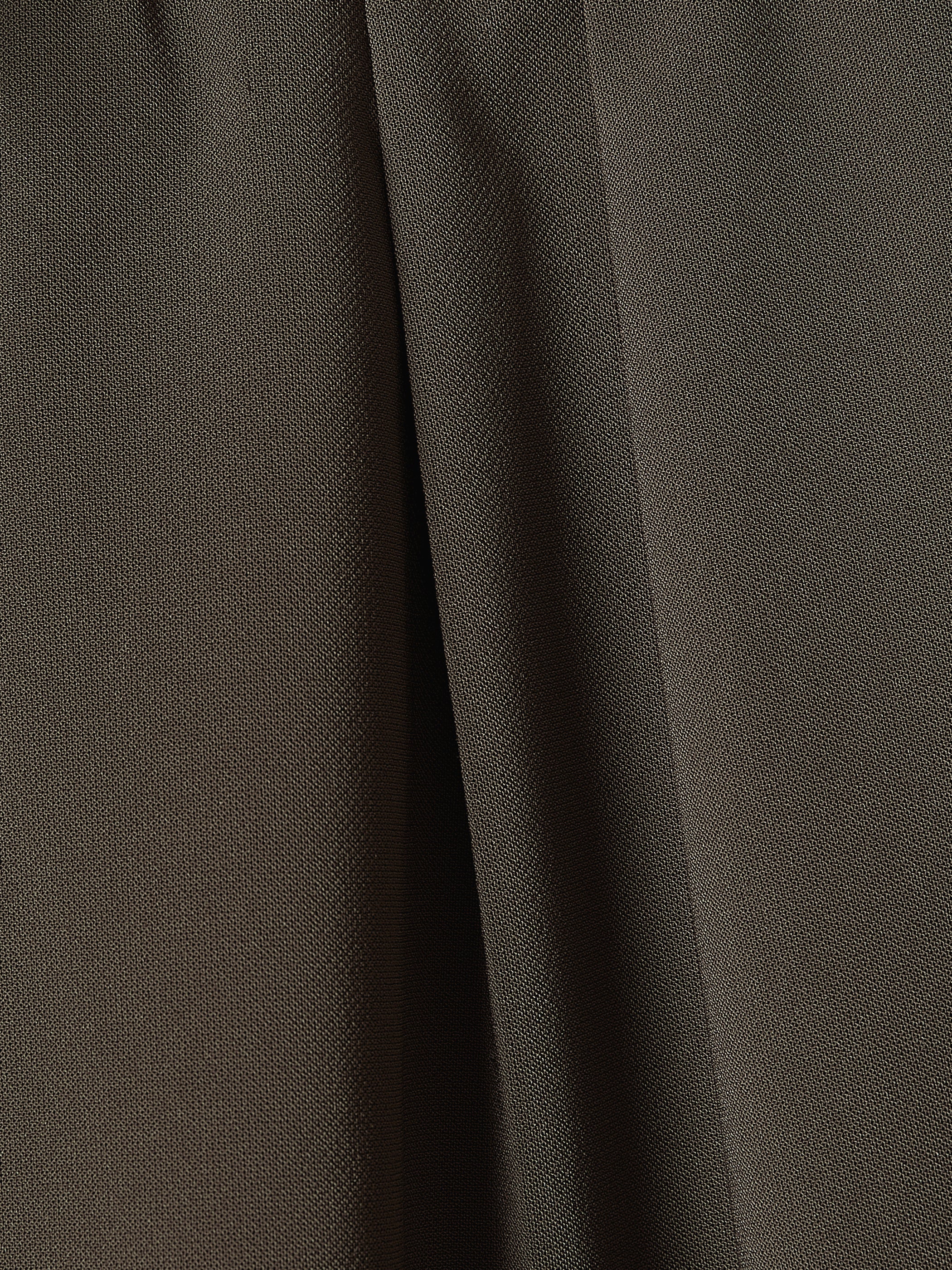 Pull-On Mid-Rise Wide-Leg Pant