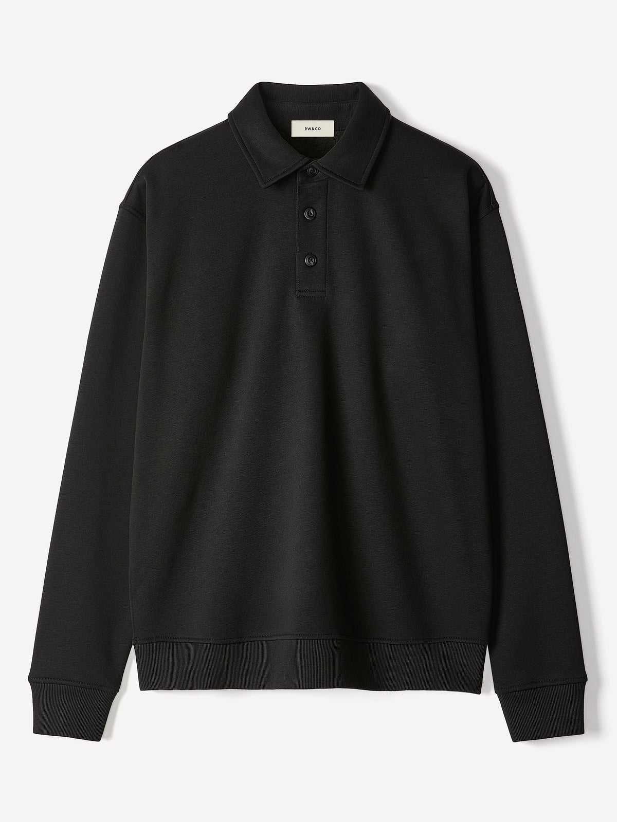 Polo Sweatshirt Cotton Blend Men