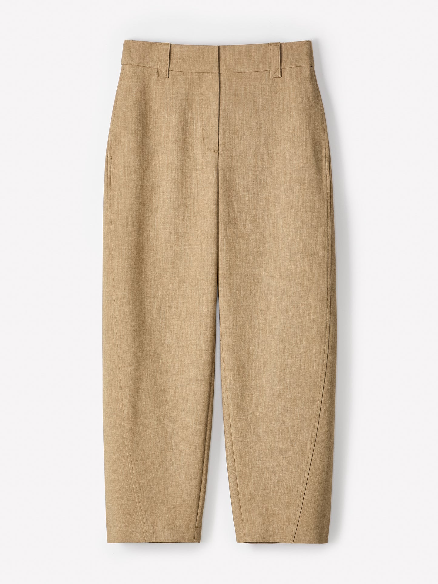 High-Rise Barrel-Leg Pant