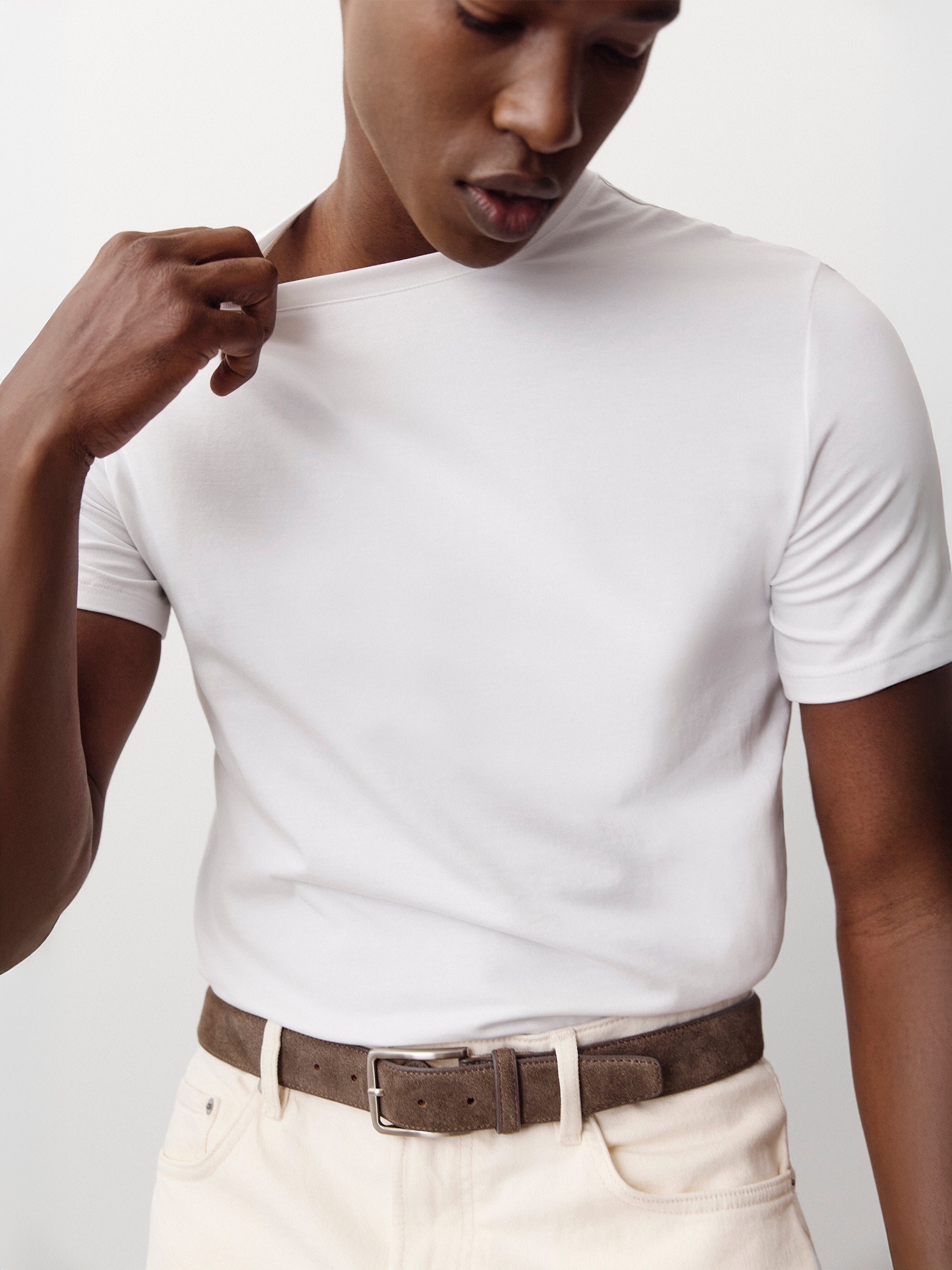 Supima Cotton (R) Crew-Neck T-Shirt