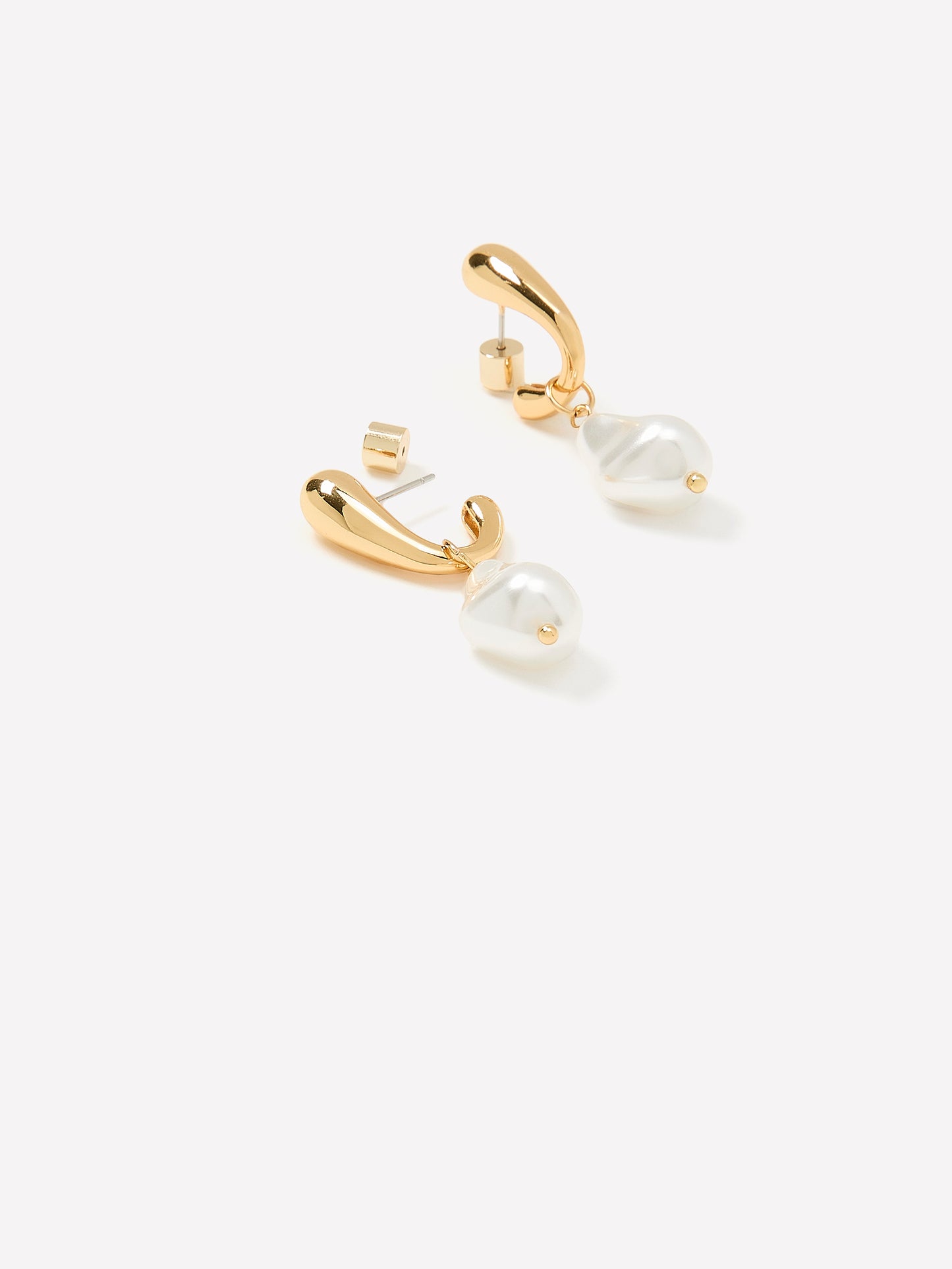 Hoops with Pearls