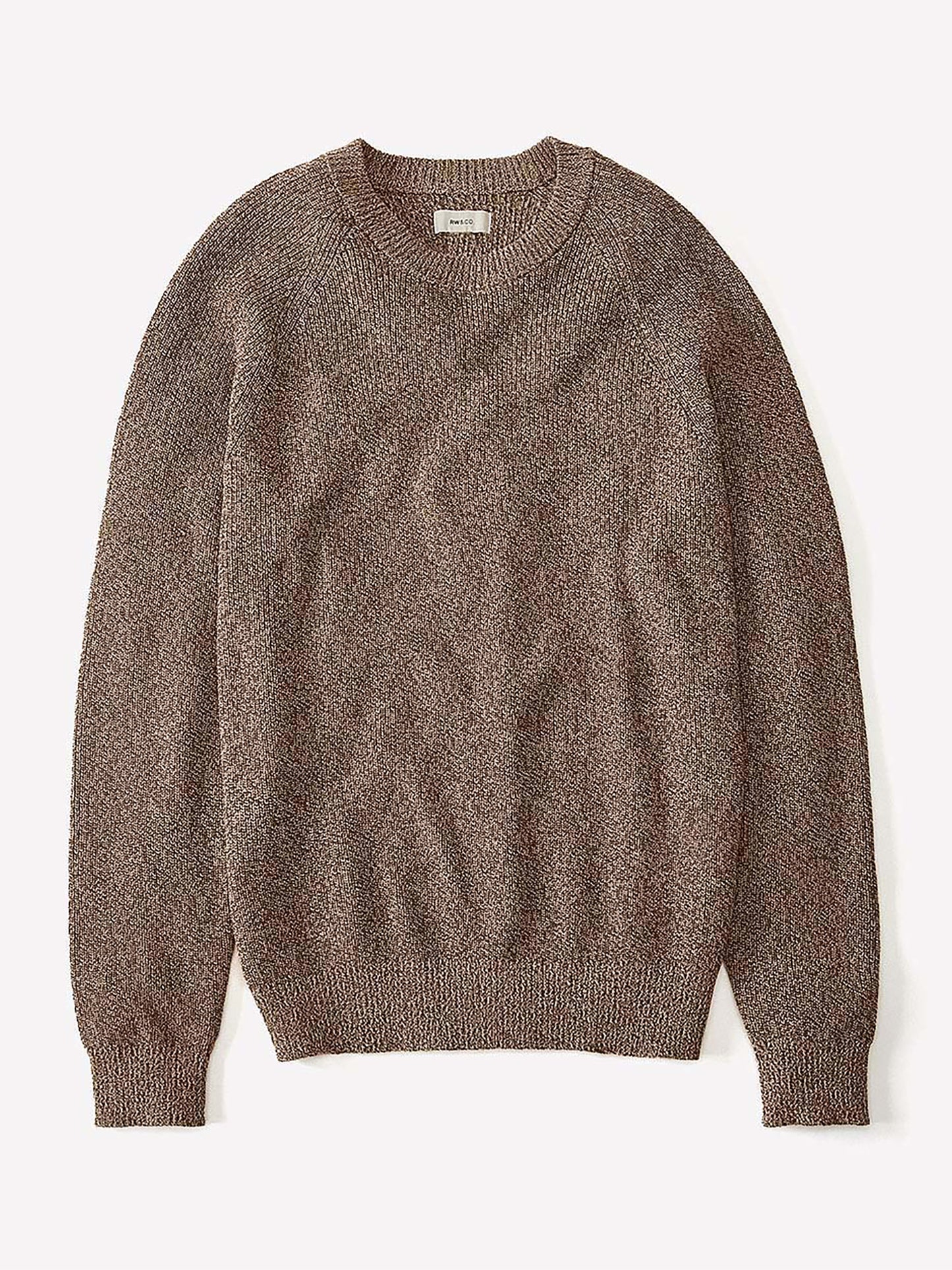 Pull à Manches Longues en Mailles Perlées