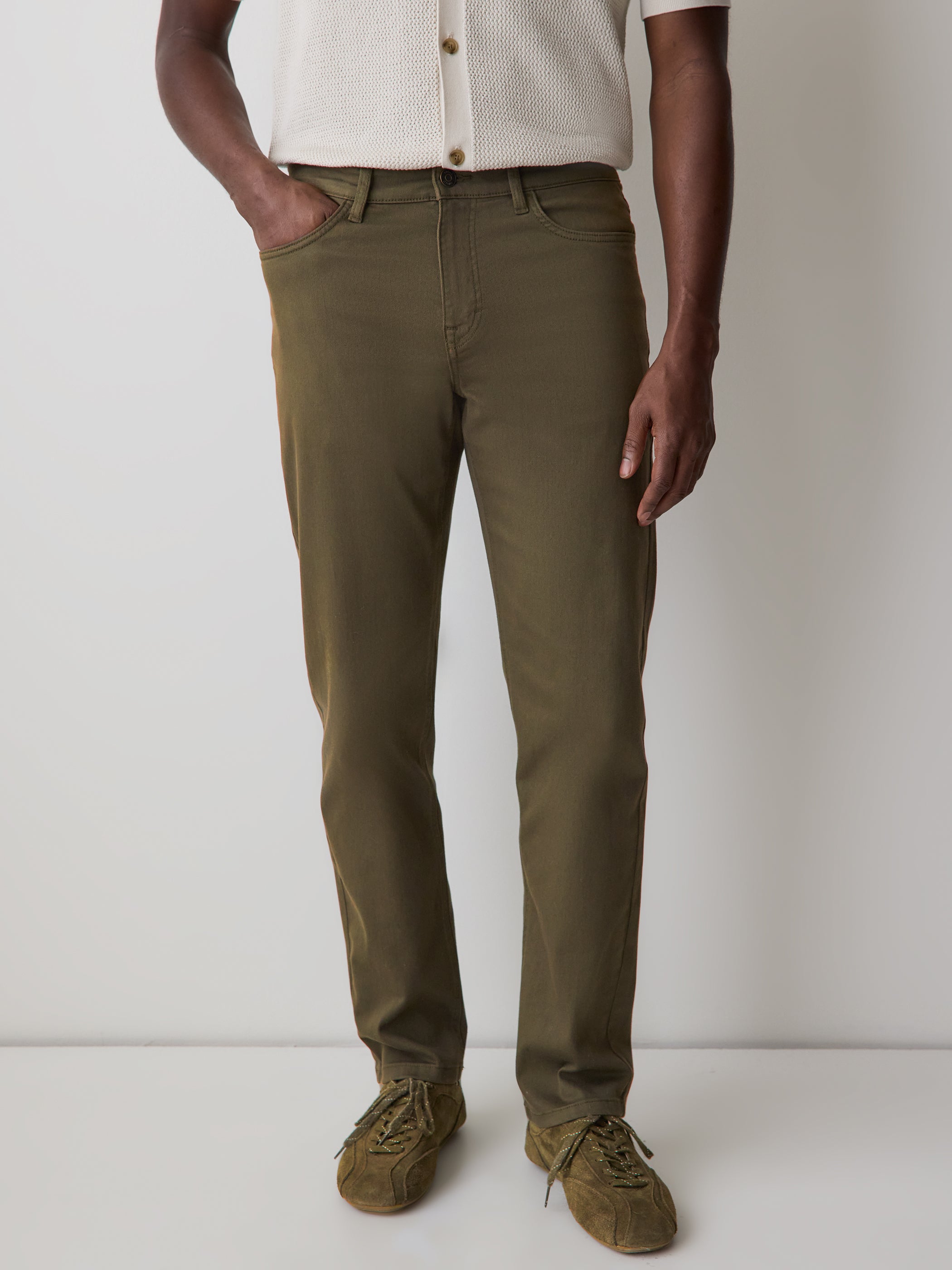 Slim-Fit 5-Pockets Pants