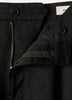 Woven Loose Fit Pleated Cotton Pants