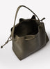 Large Faux Leather Cross-Body Bag