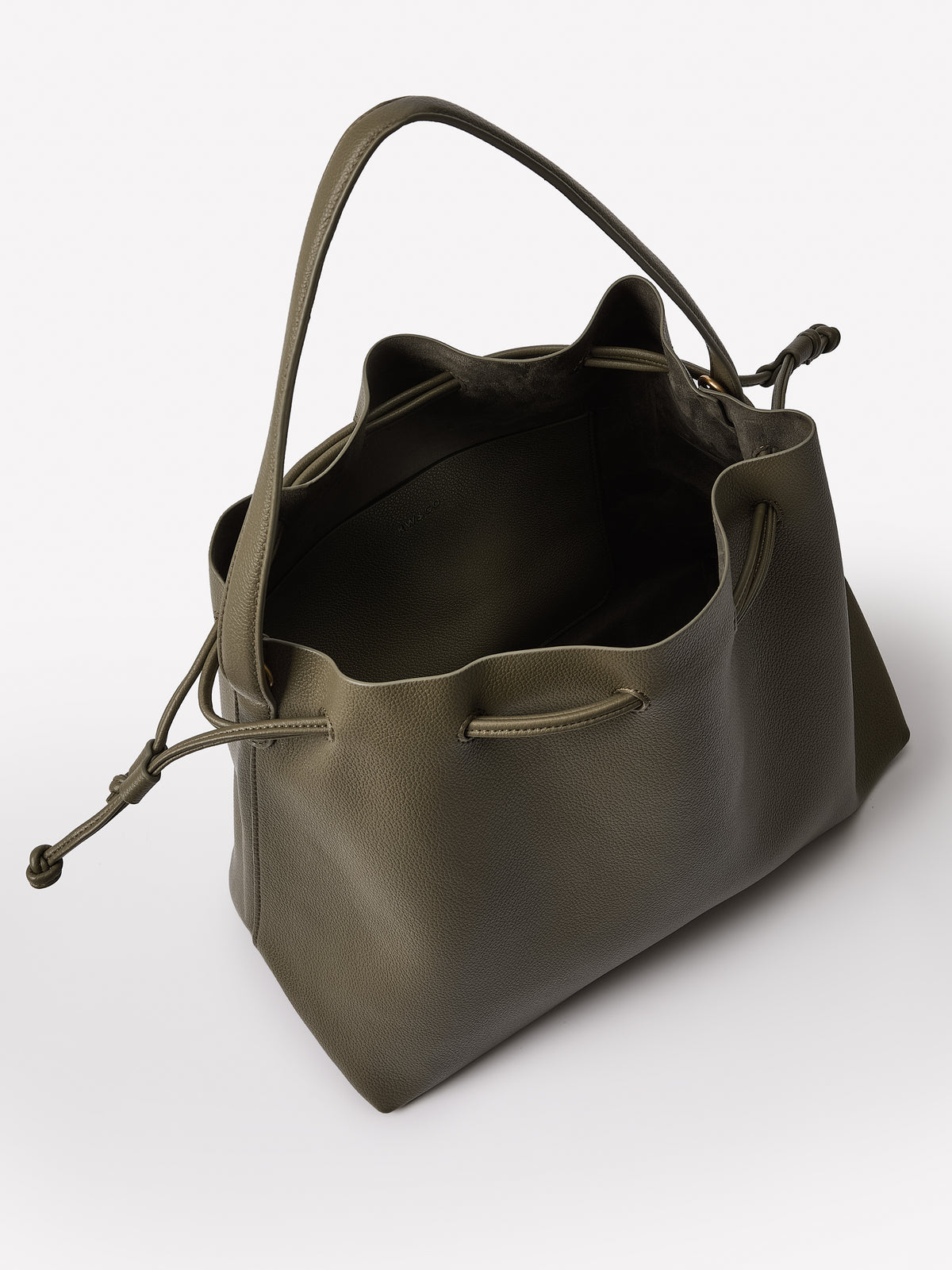 Large Faux Leather Cross-Body Bag