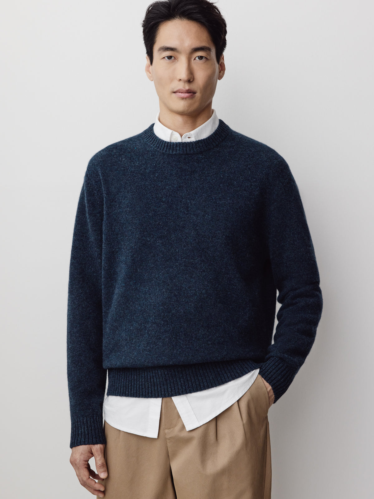 Lambswool Crew-Neck Sweater
