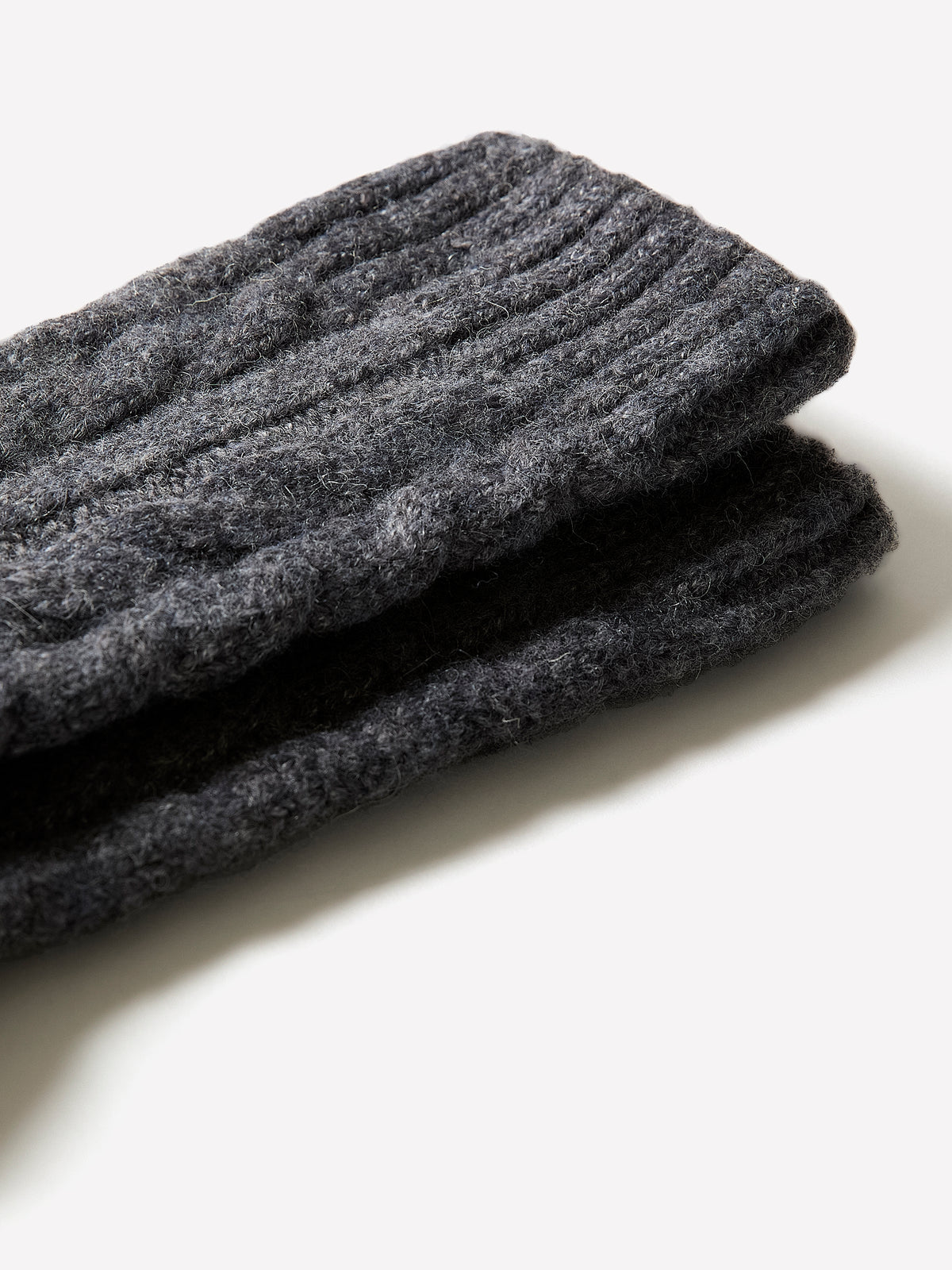 Chunky Cable-Stitch Socks