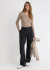 Wool-Blend Scoop-Neck Long-Sleeve Top